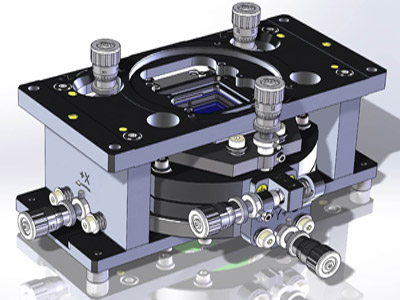 Alignment Fixture to align and calibrate focal planes with micron precision